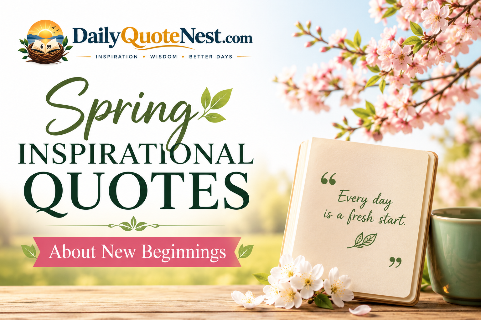 Spring Inspirational Quotes for Different Life Situations
